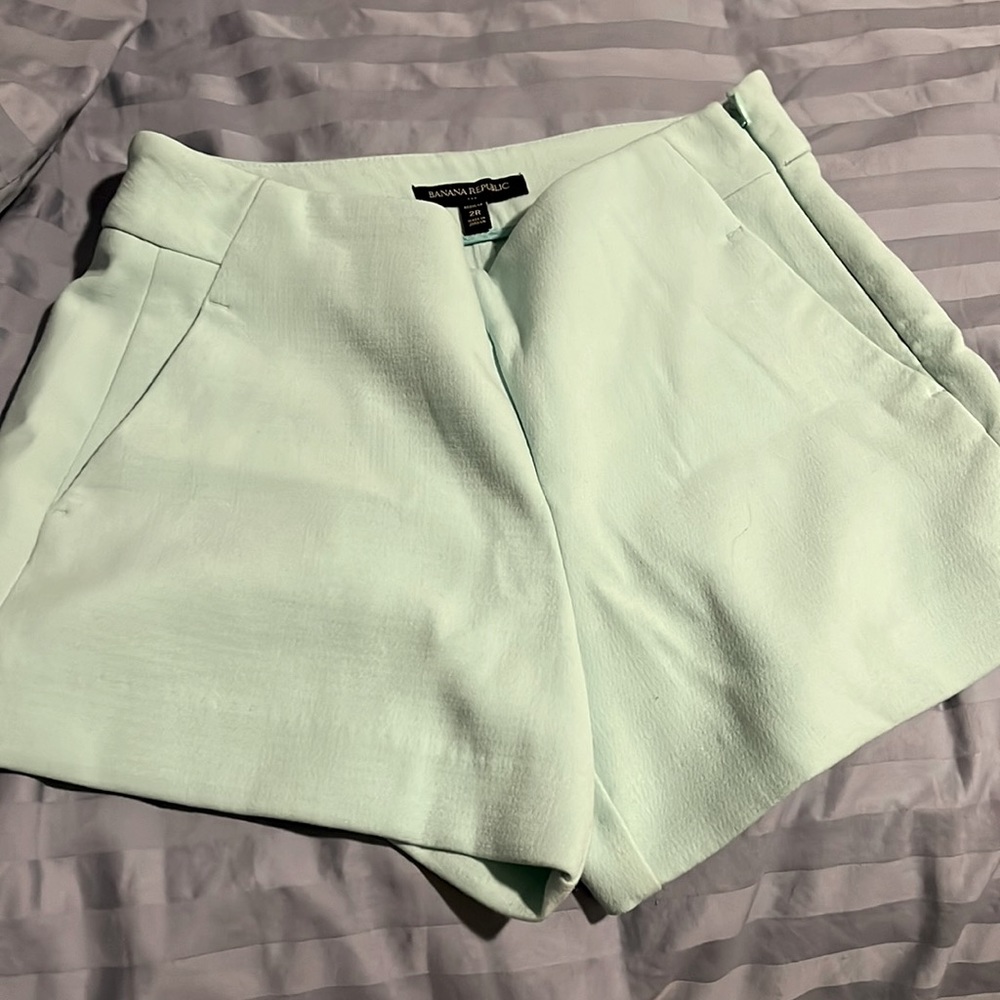 Banana republic baby blue shorts